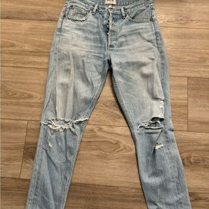 Agolde distressed jeans